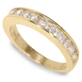 1/4 CTW Diamond Wedding Ring in 14KT Yellow Gold