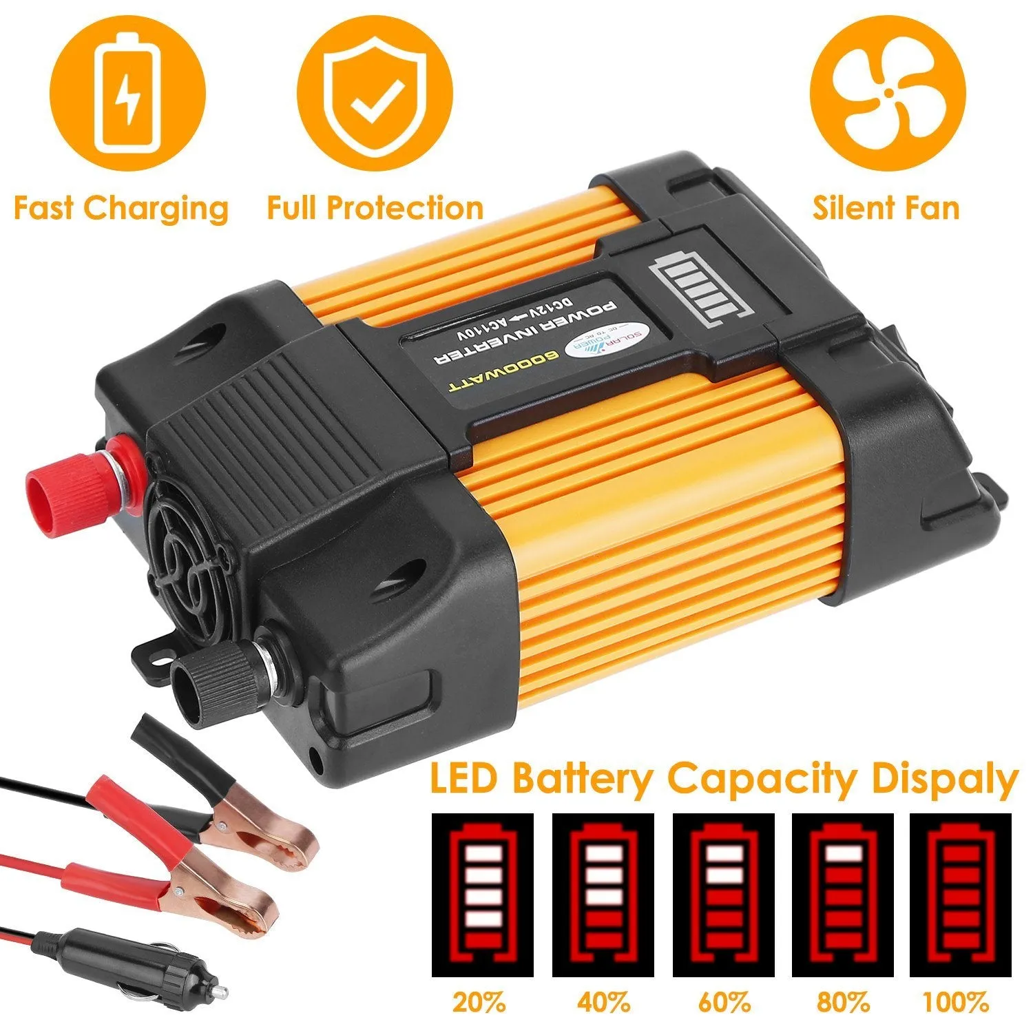 4000W Peak Power Inverter DC 1