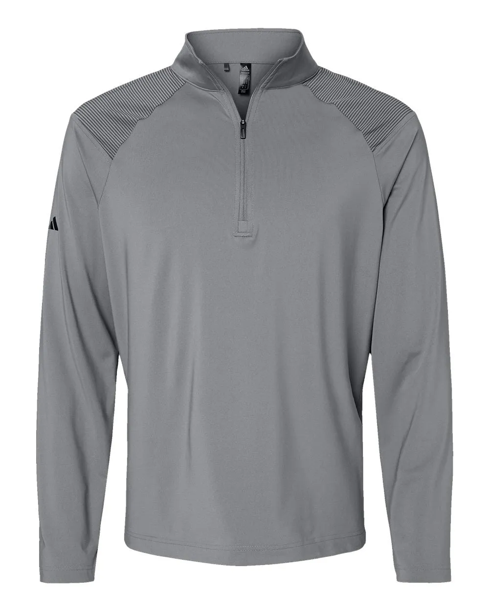 Adidas A520 Shoulder Stripe Quarter-Zip Pullover