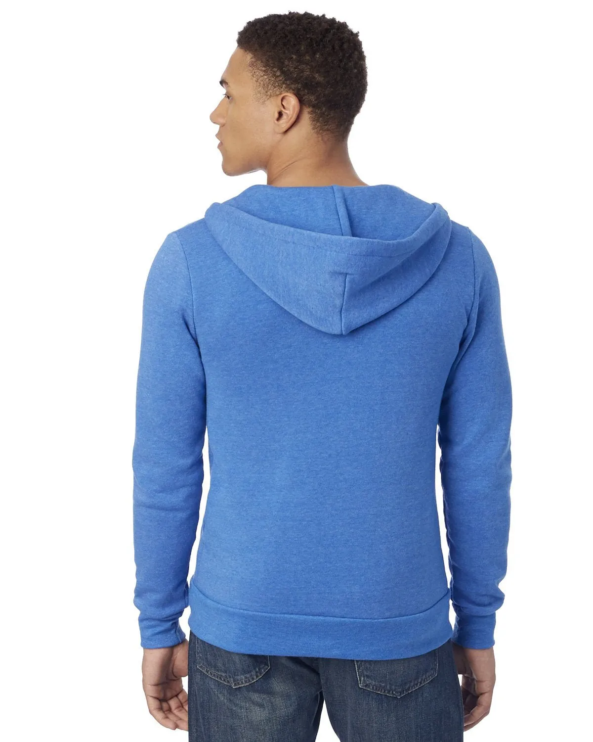 Alternative AA9590 Men's Rocky Eco-Fleece Zip Hoodie