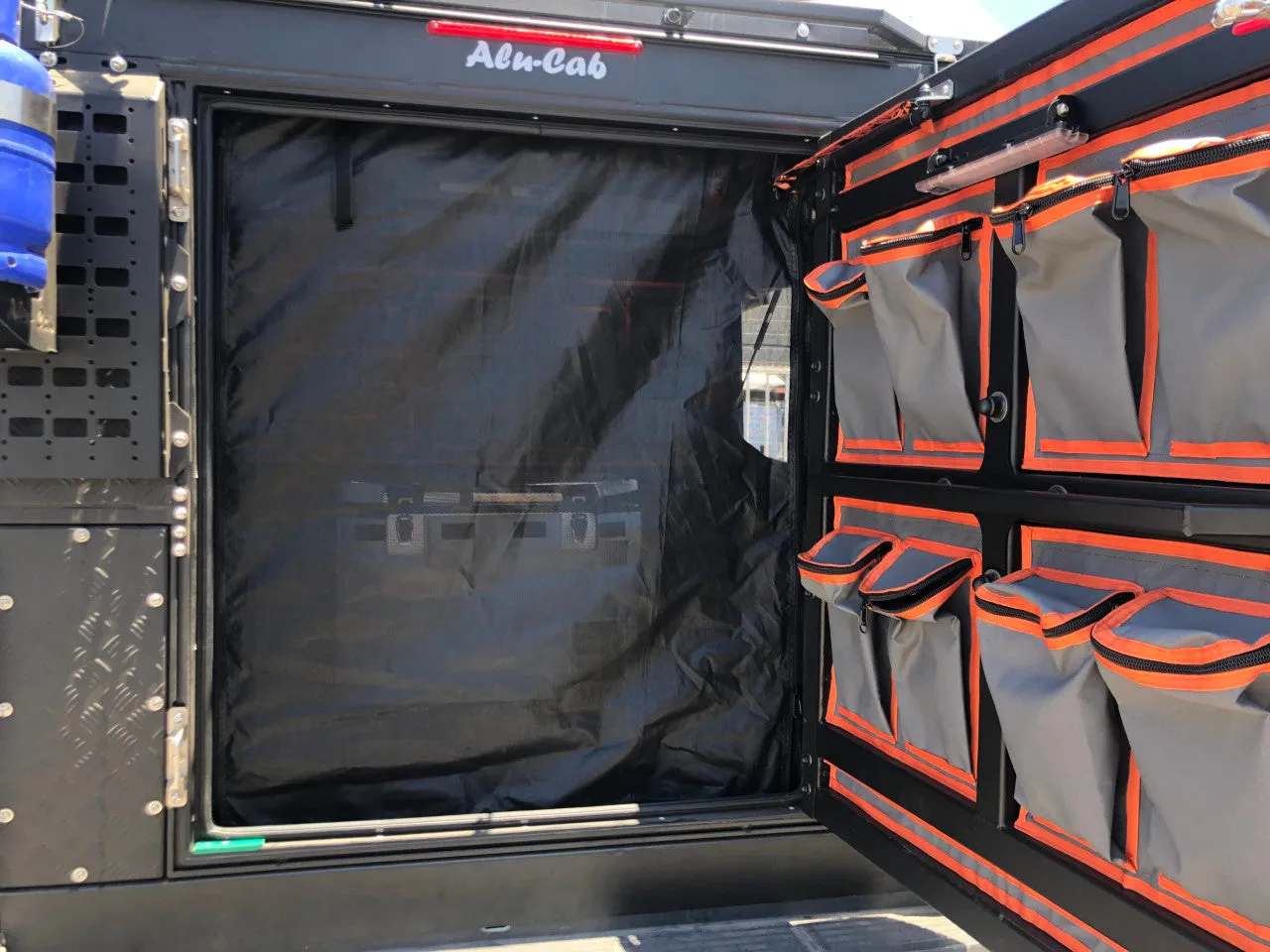 Alu-Cab Canopy Camper Single Rear Door Screen