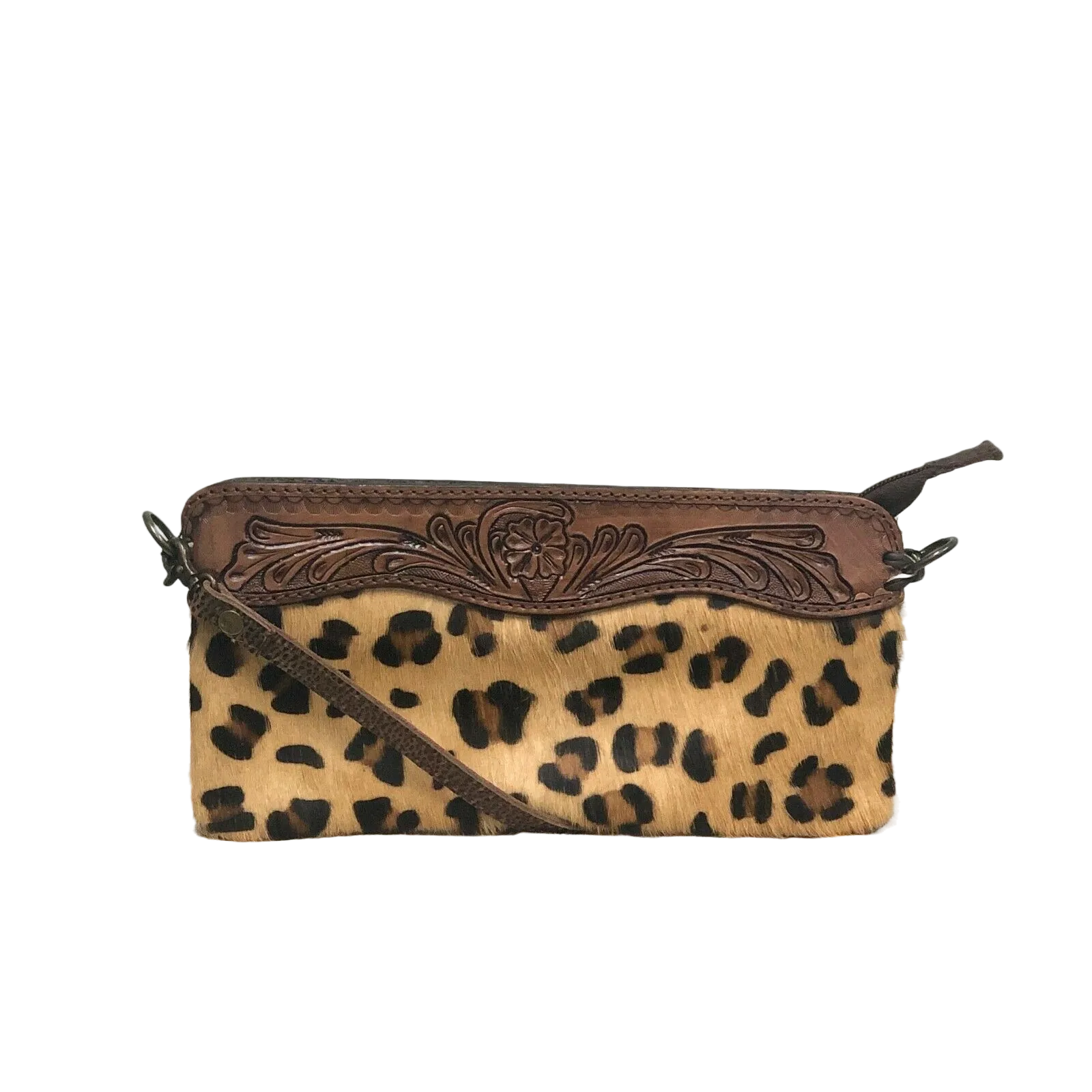 American Darling Leopard Small Cowhide Crossbody ADBGS199CHE