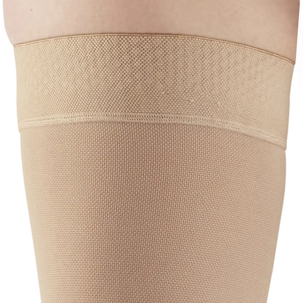 AW Style 305 Medical Support Open Toe Thigh Highs w/Sili Dot Band - 30-40 mmHg