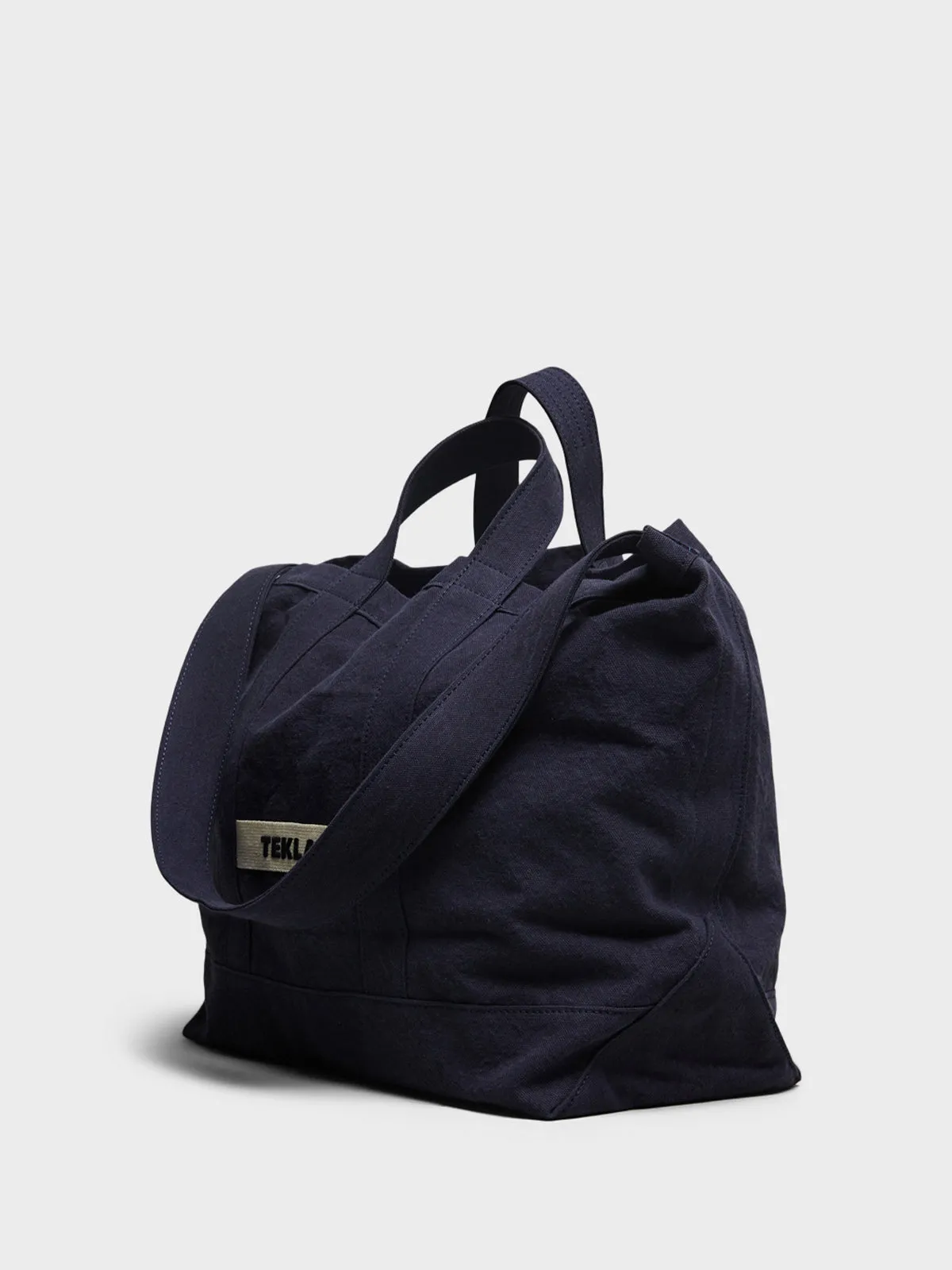 Beach Bag in Washed Navy