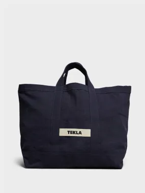 Beach Bag in Washed Navy