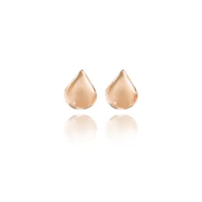 Boh Runga Droplet Studs - 9ct Rose Gold