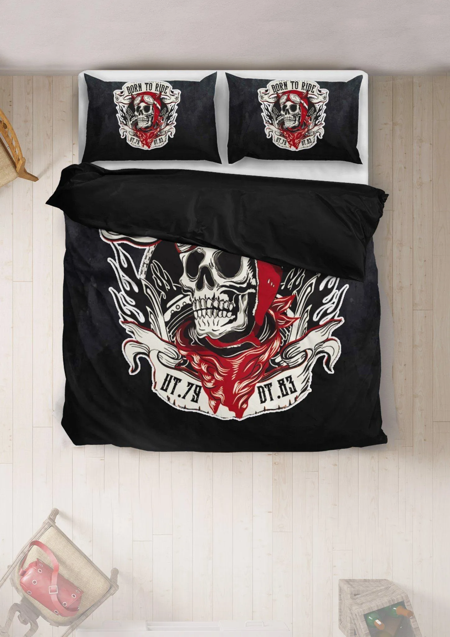 Born to Ride Bedding Set