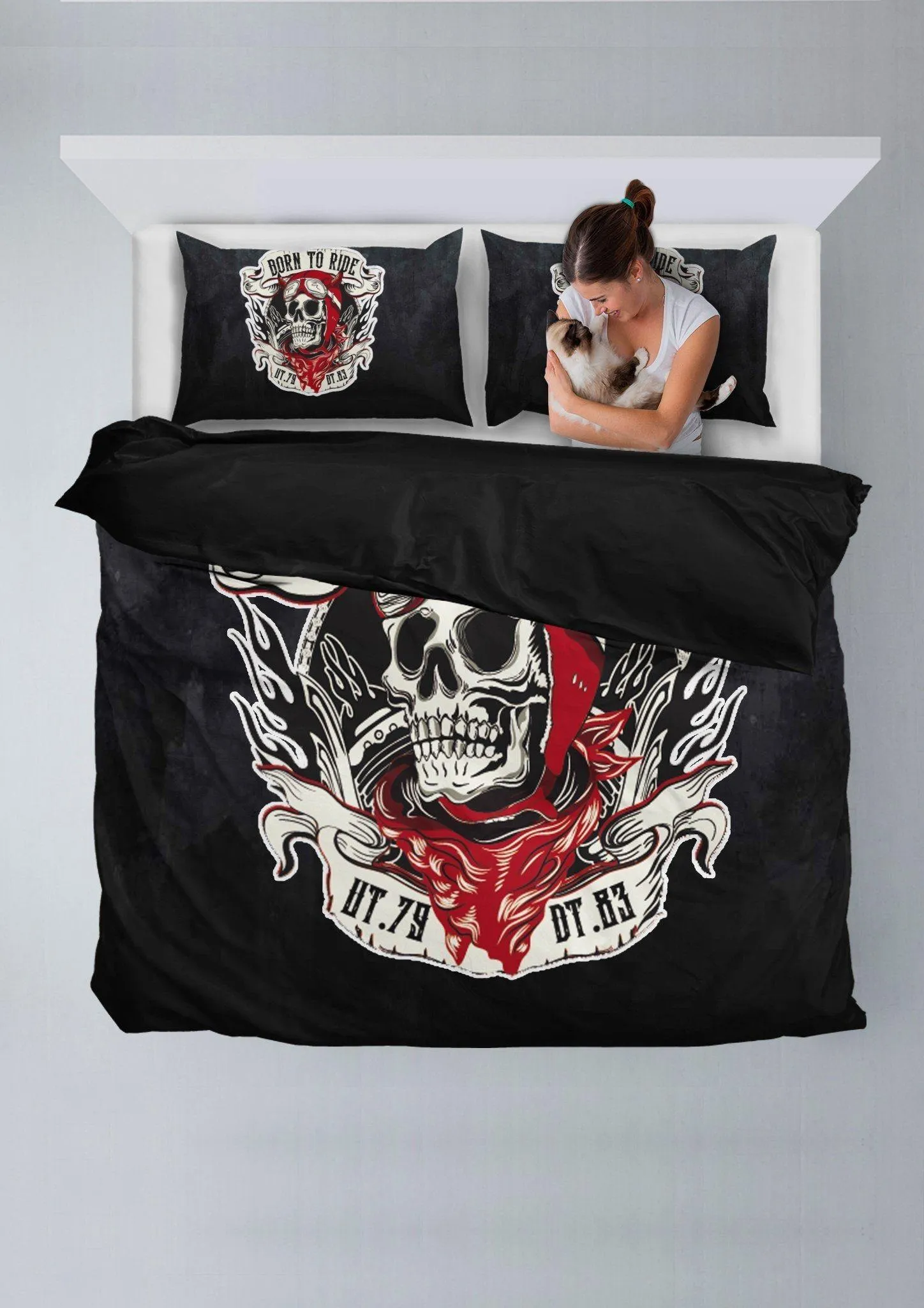 Born to Ride Bedding Set