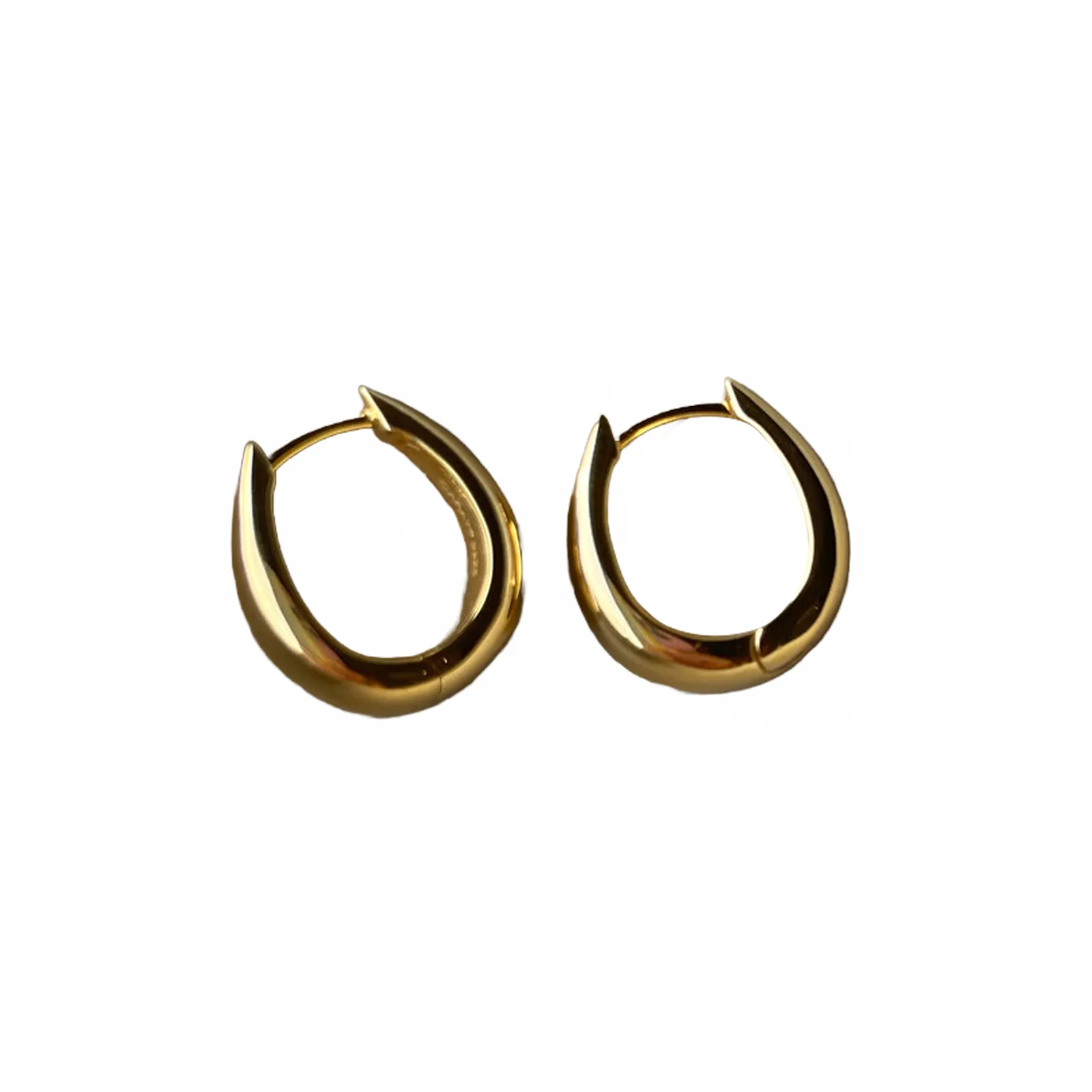 CARAT* London Hera Hoops Gold Vermeil