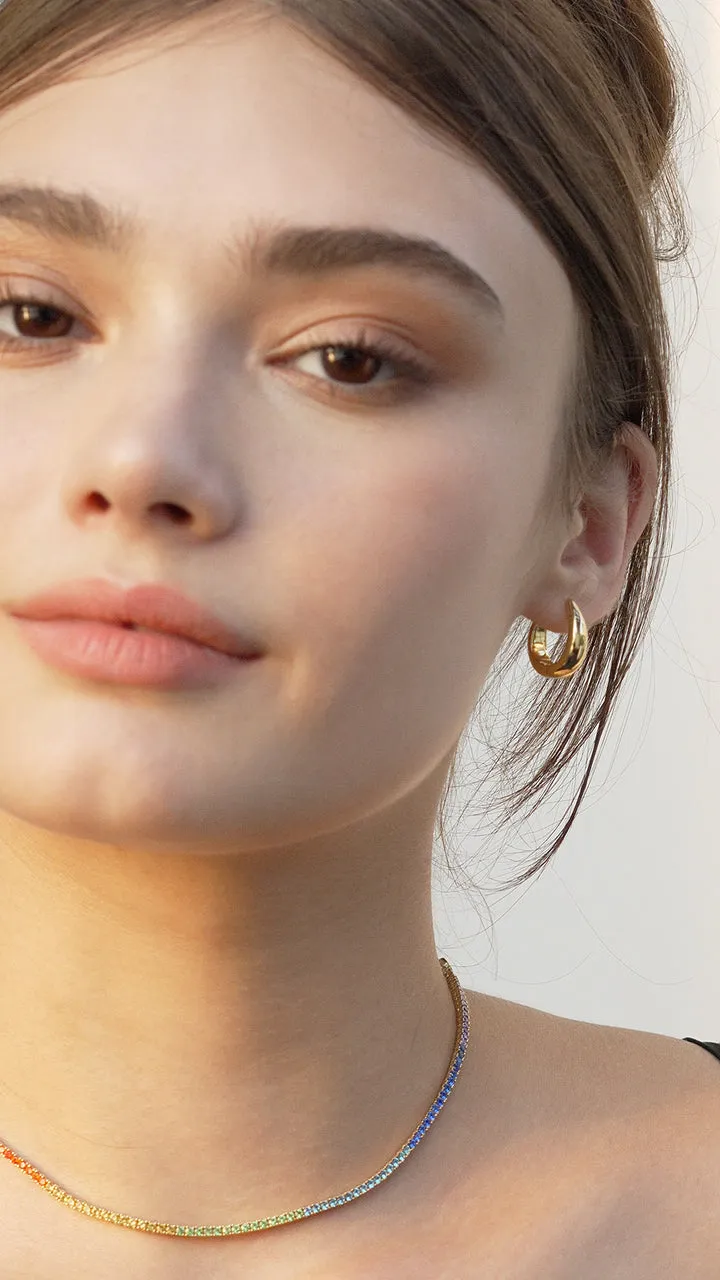 CARAT* London Hera Hoops Gold Vermeil