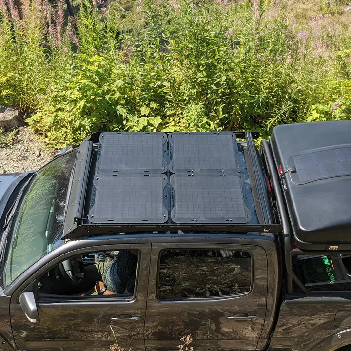 Cascadia 4X4 Prinsu Roof Rack 45 Watt Modular Solar System