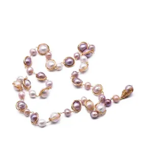 Chokore Multicolor Baroque Pearl Necklace