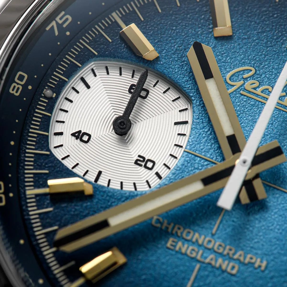 Chronotimer Chronograph Watch Deep Blue Fumé Dial