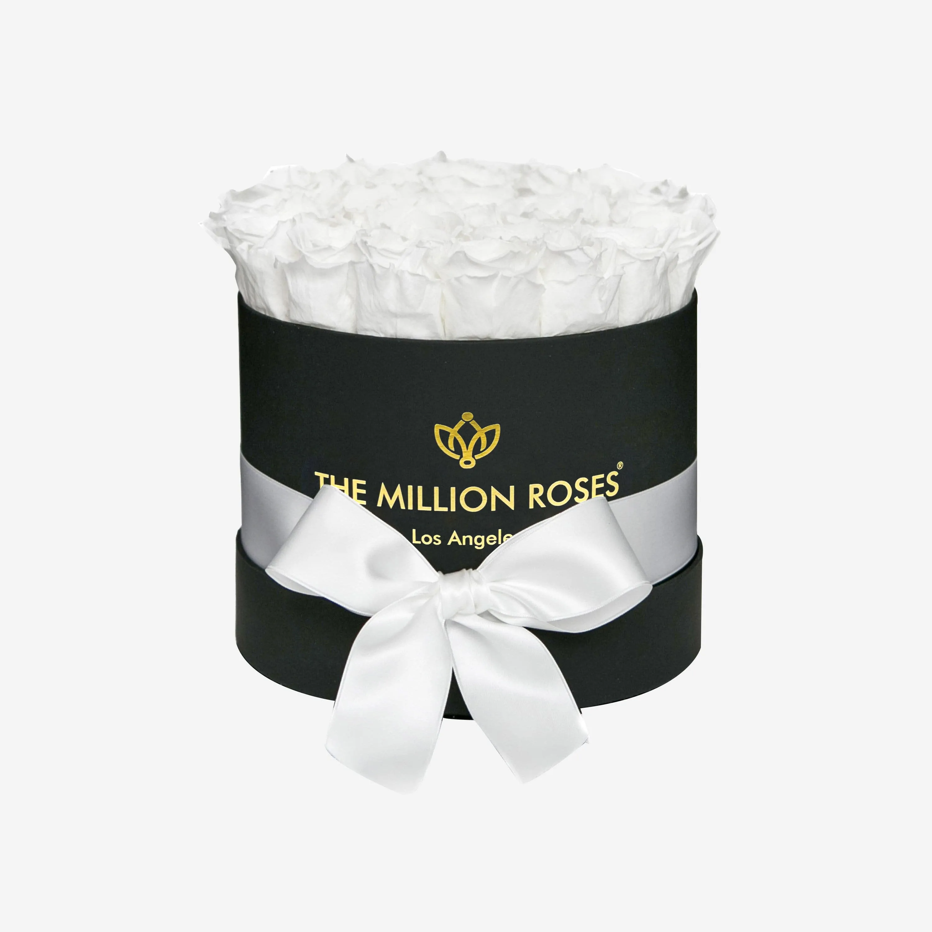 Classic Black Box | White Roses