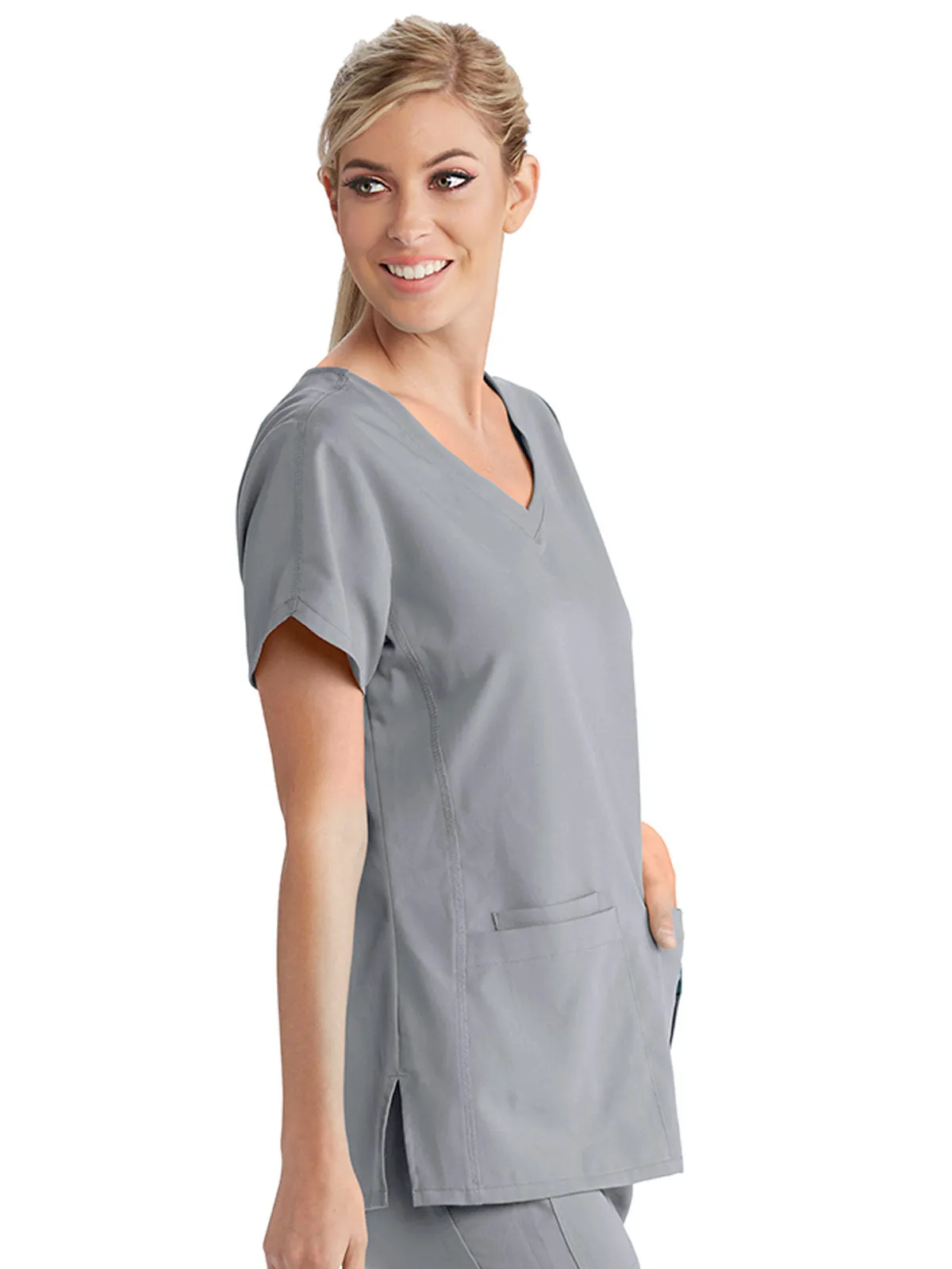 Classic - Women's Cora V-Neck Scrub Top