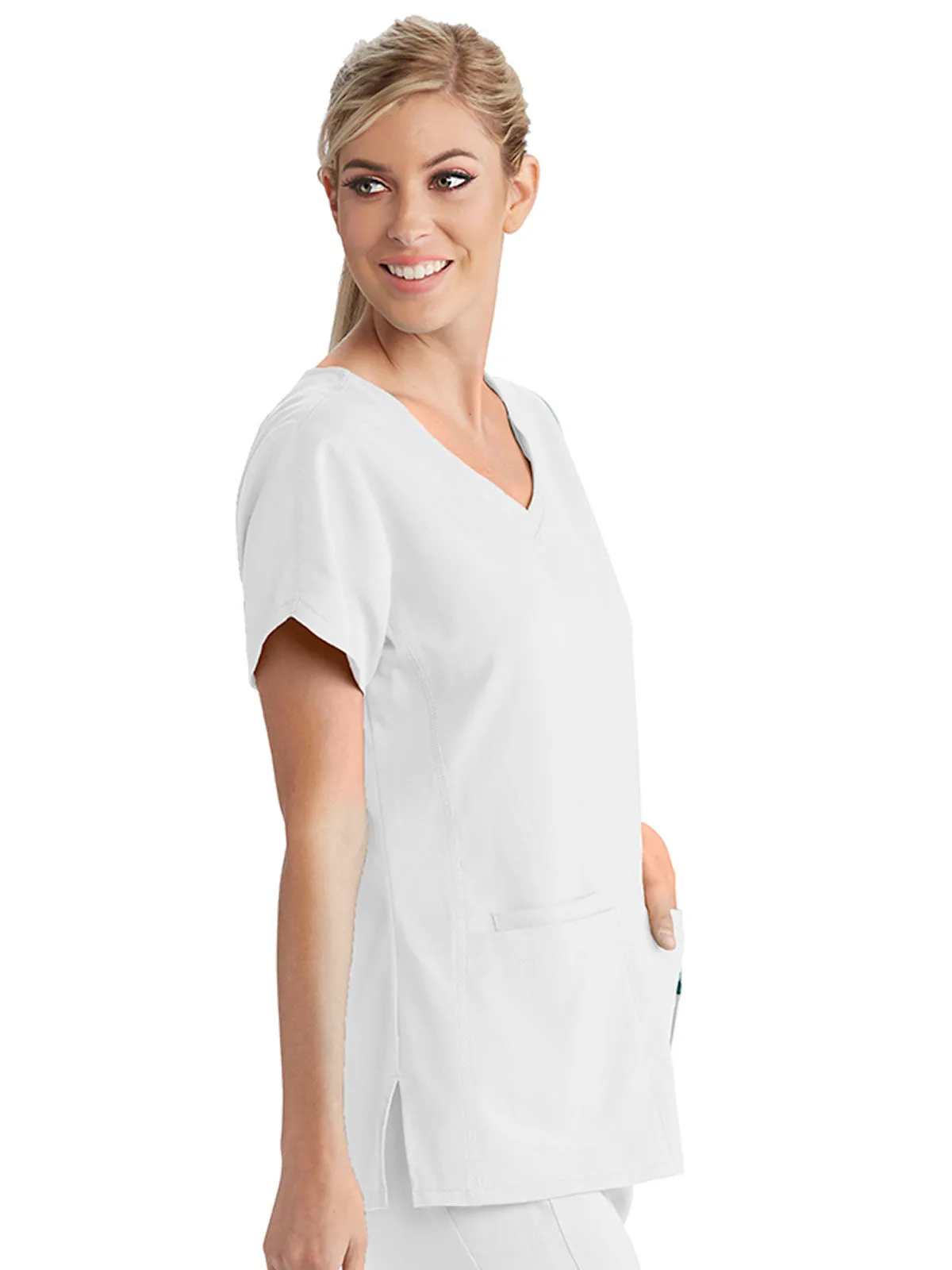 Classic - Women's Cora V-Neck Scrub Top