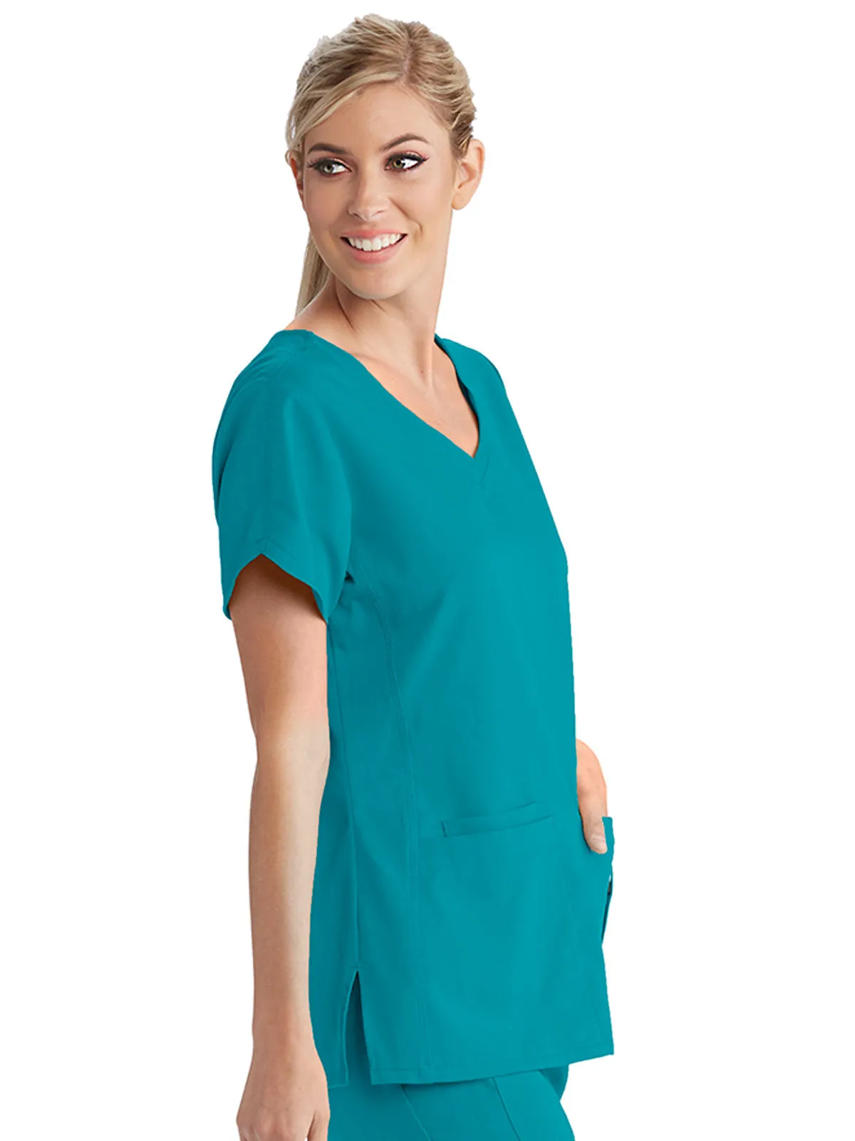 Classic - Women's Cora V-Neck Scrub Top