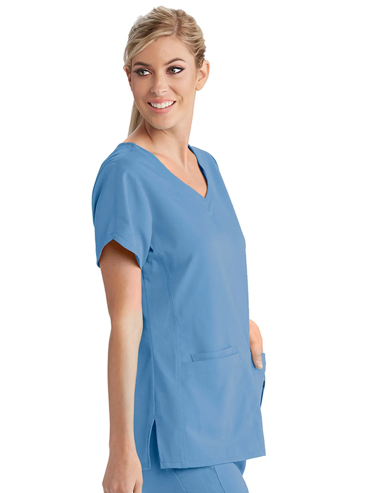 Classic - Women's Cora V-Neck Scrub Top