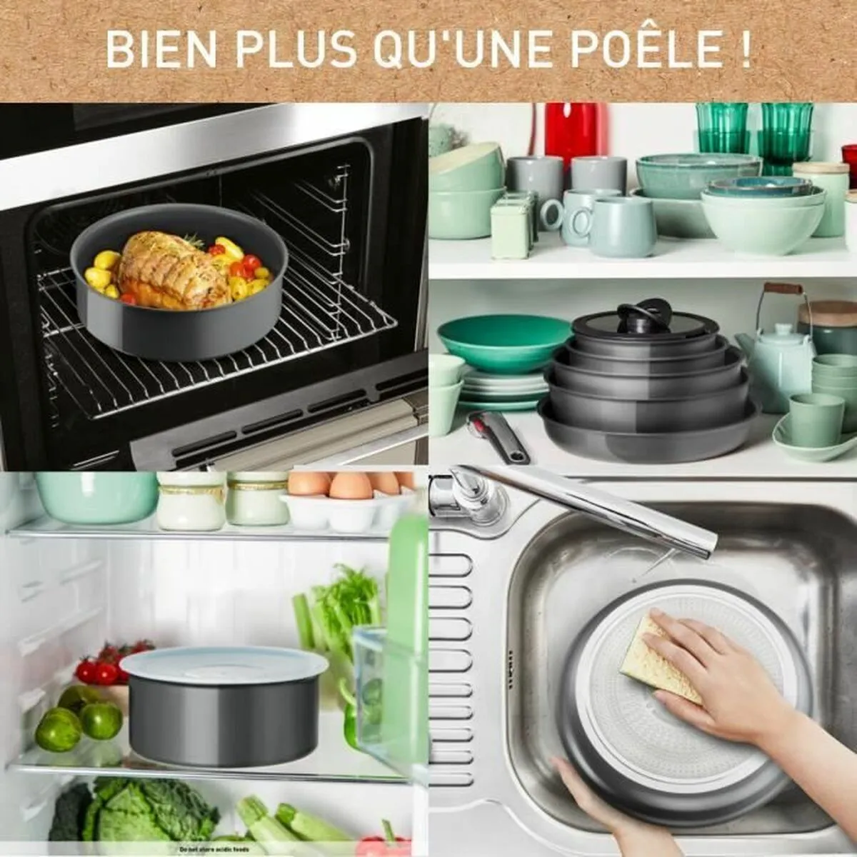 Cookware Tefal Ingenio 5 Pieces Induction