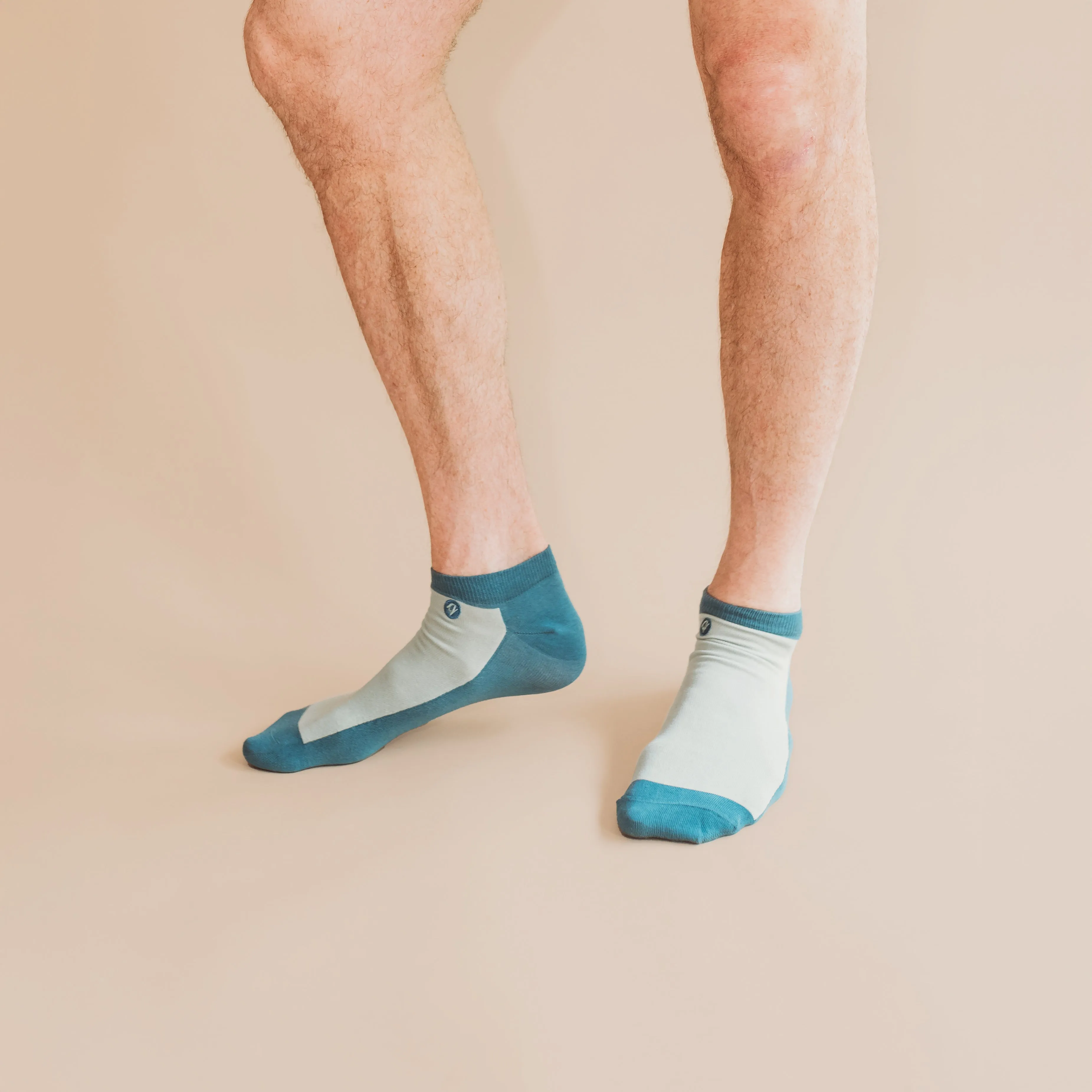 Cool Tones Lightweight Ankle Socks - 98% Organic Cotton