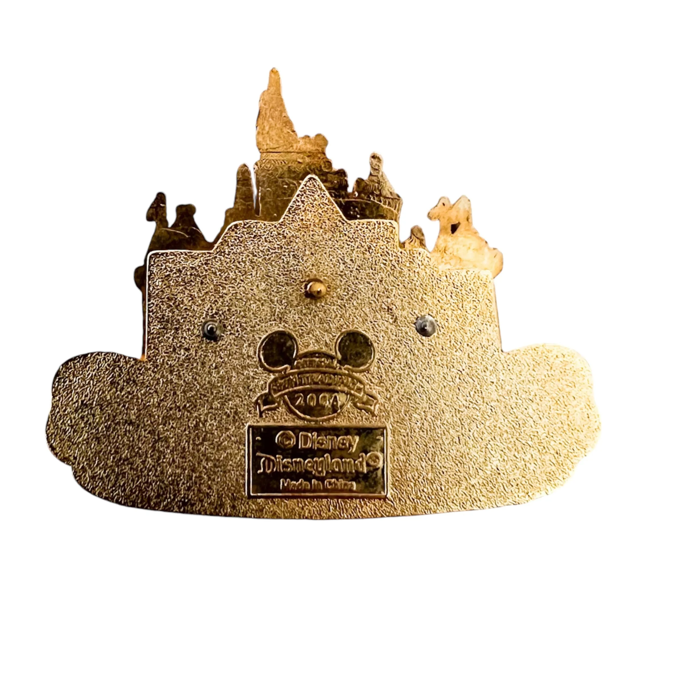 Disney Disneyland Sleeping Beauty Castle With Moveable Gate Lever Open Close Pin