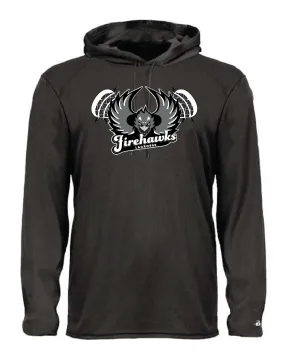 Firehawks Lacrosse - Adult & Youth Hooded Long Sleeve T-Shirt