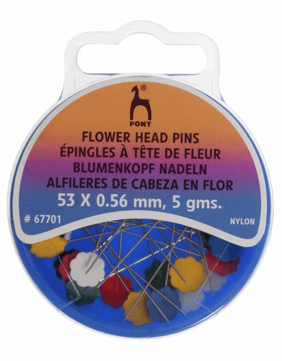 Flower Head Pins