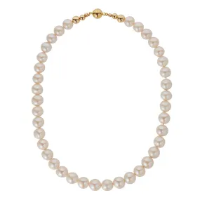 Freshwater Pearls Gold Plated Magnetic Clasp Necklace