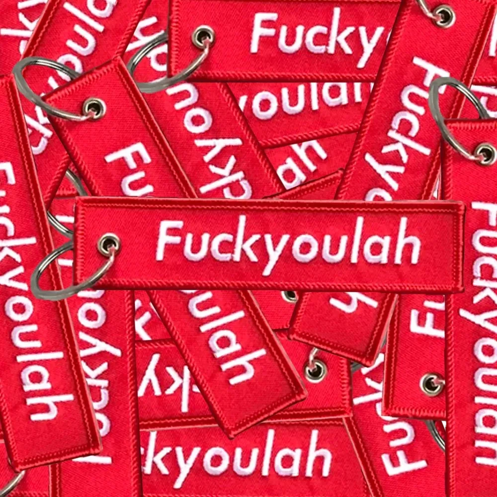 Fuckyoulah flight tag