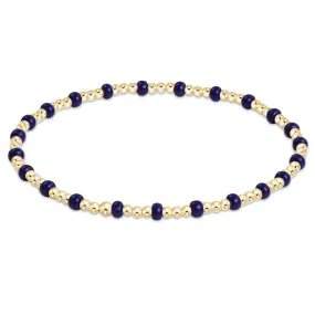 Gameday Hope Gold Sincerity Bracelet - Navy