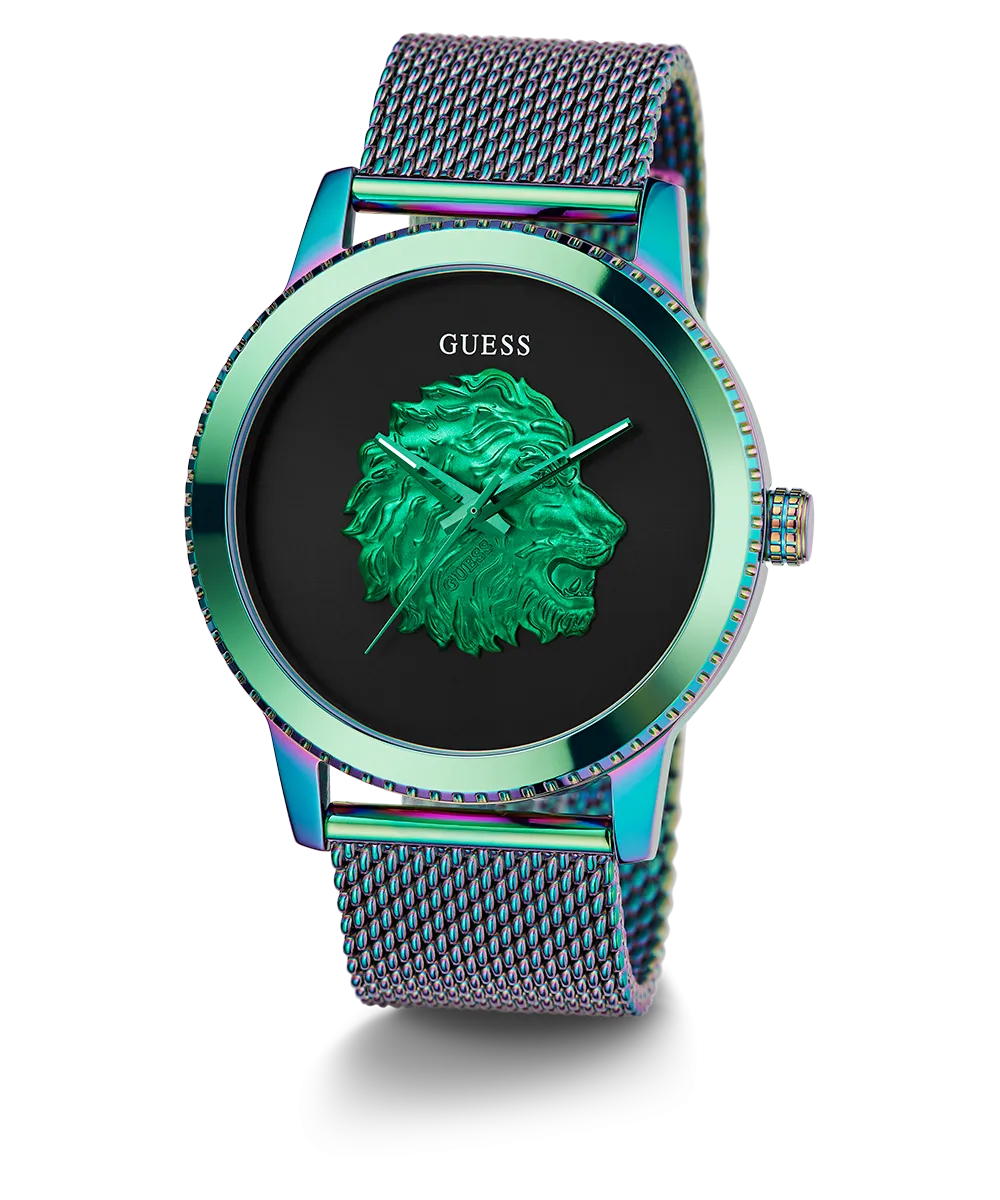 GUESS Mens Iridescent Analog Watch