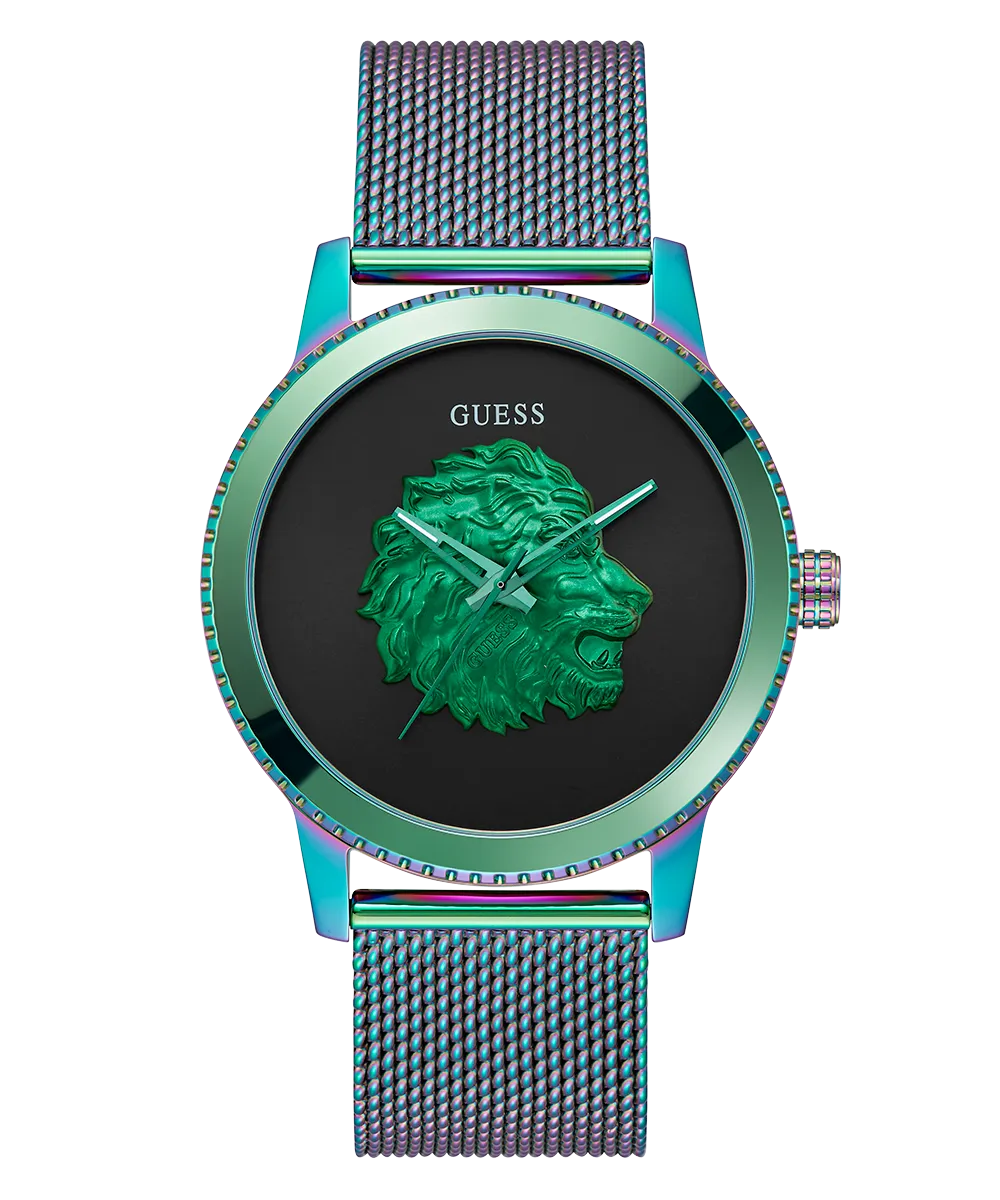 GUESS Mens Iridescent Analog Watch