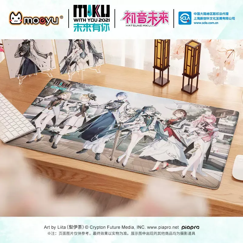 Hatsune Miku - Hatsune Miku Five Years Anniversary Deskmat Moeyu