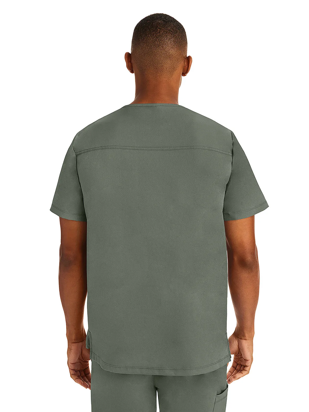 HH Works - Men's Mason V-Neck Solid Scrub Top