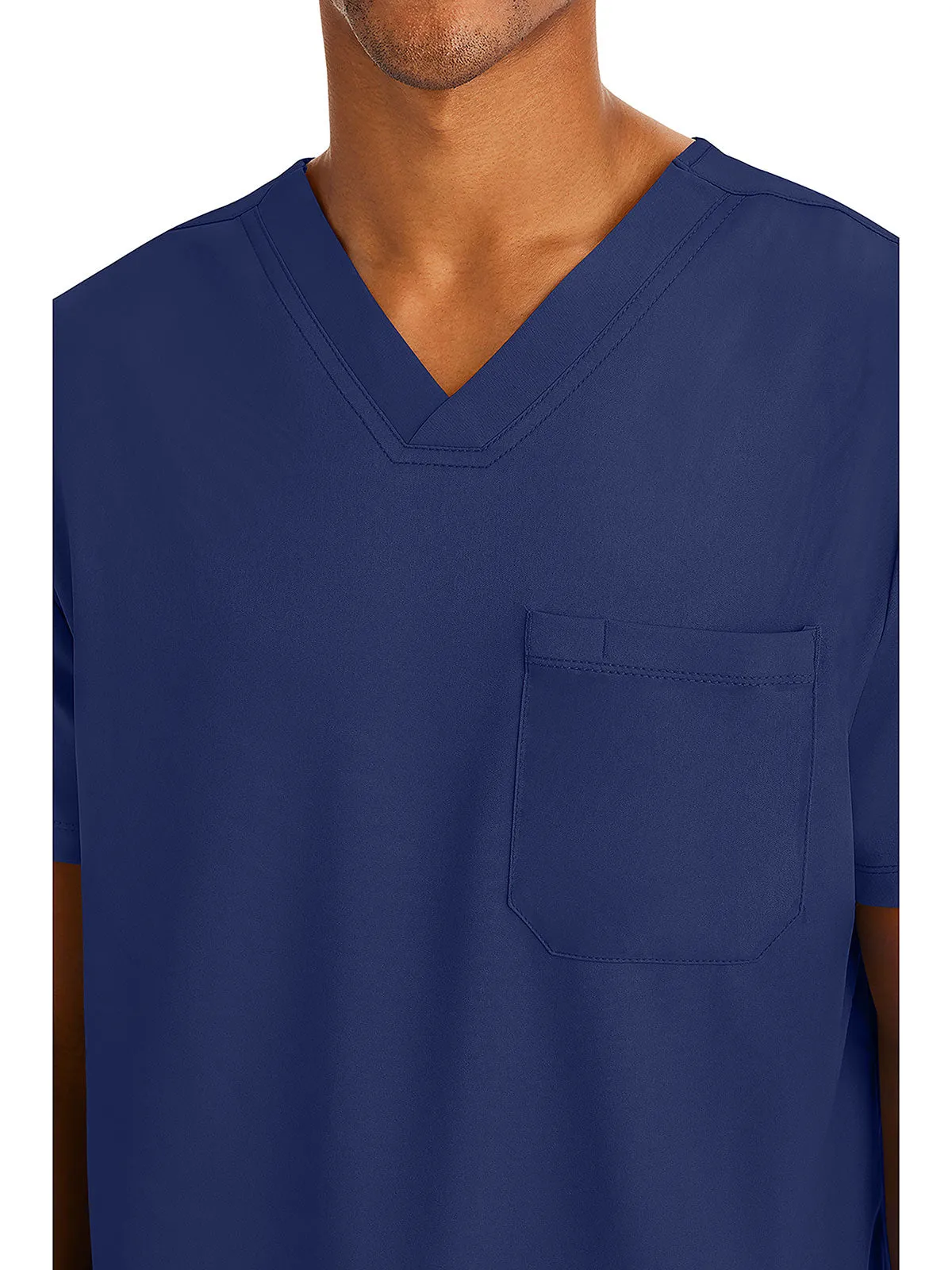 HH Works - Men's Mason V-Neck Solid Scrub Top