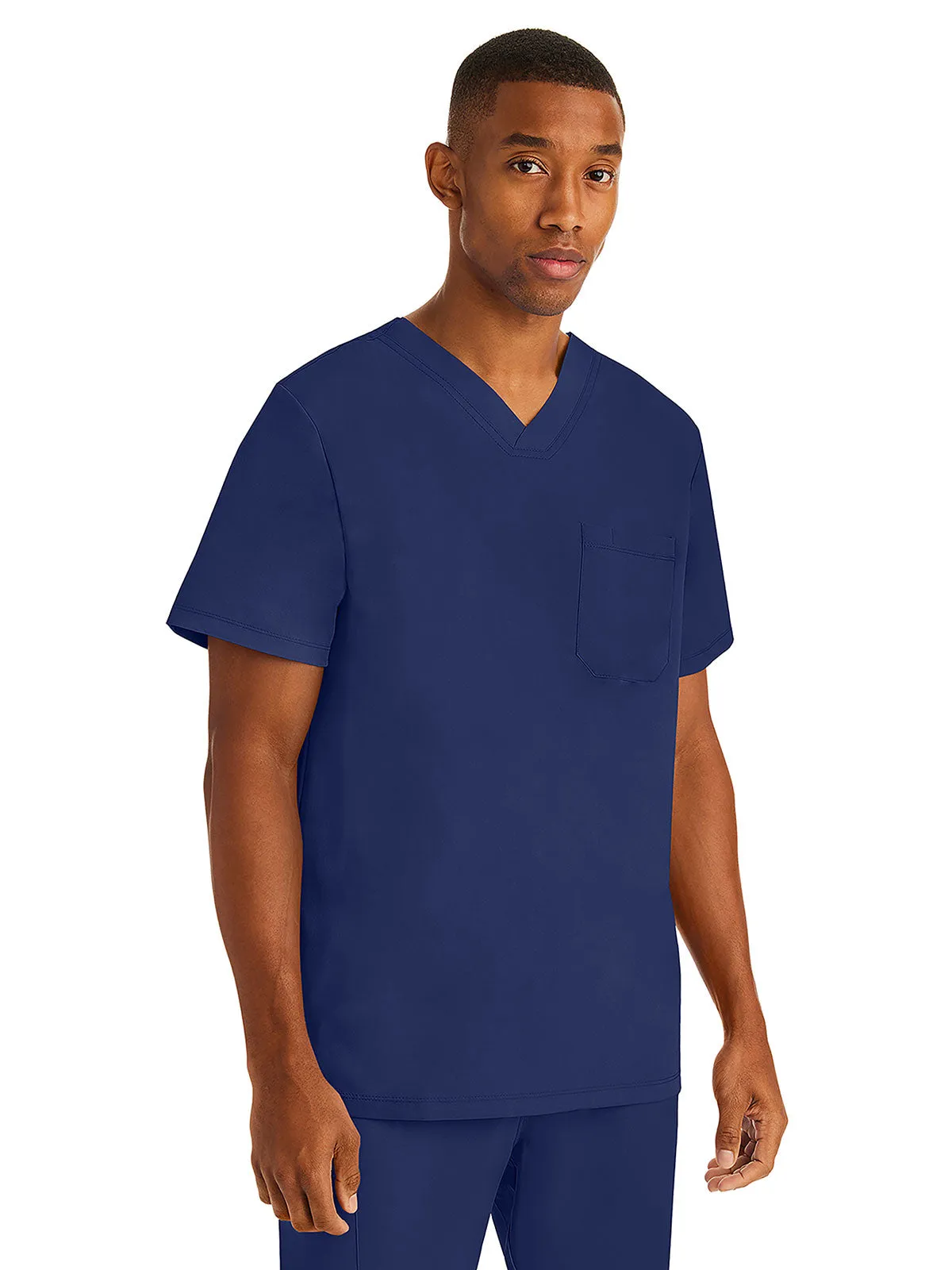 HH Works - Men's Mason V-Neck Solid Scrub Top