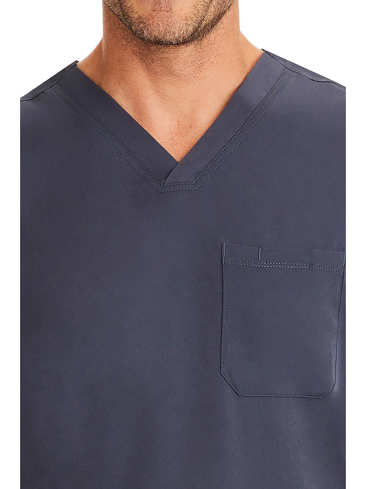 HH Works - Men's Mason V-Neck Solid Scrub Top