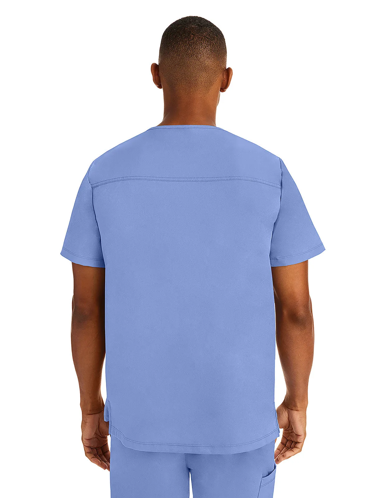 HH Works - Men's Mason V-Neck Solid Scrub Top