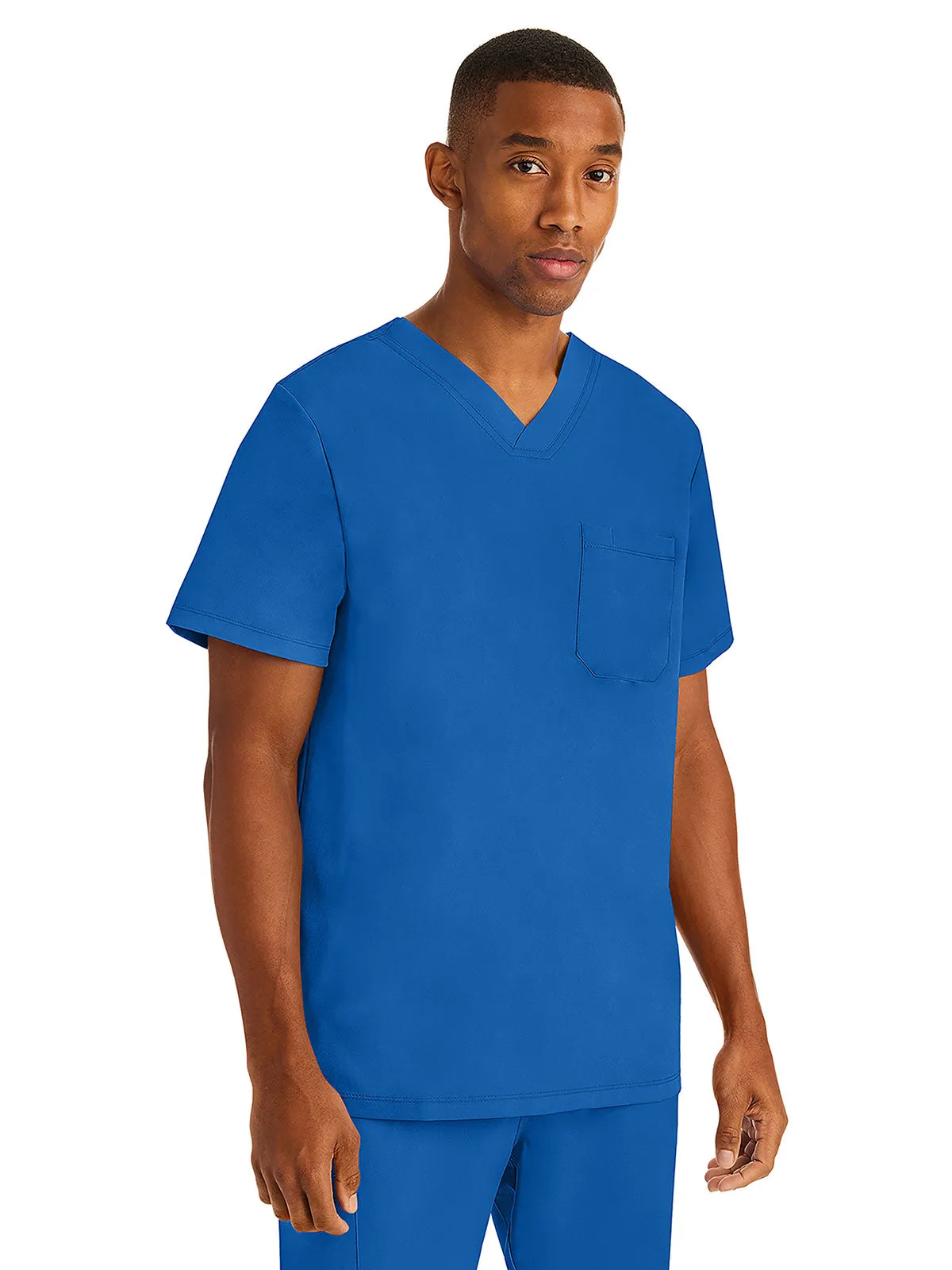 HH Works - Men's Mason V-Neck Solid Scrub Top