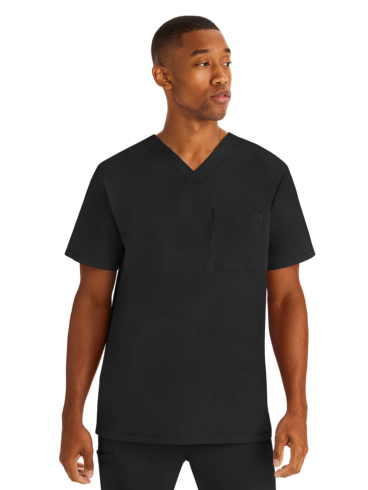 HH Works - Men's Mason V-Neck Solid Scrub Top