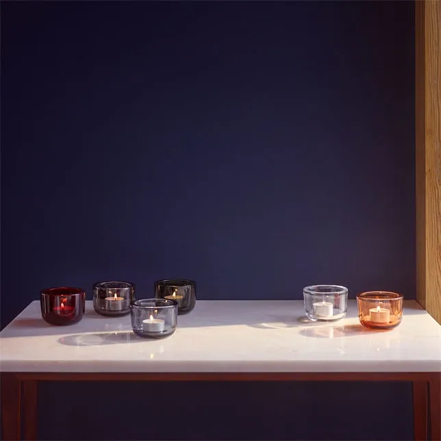 IITTALA | Glassware | KIVI Votives | LITTALA | KIVI Tealight Candle Holder, 60mm Cranberry