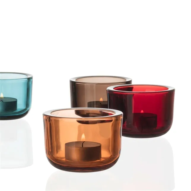 IITTALA | Glassware | KIVI Votives | LITTALA | KIVI Tealight Candle Holder, 60mm Cranberry