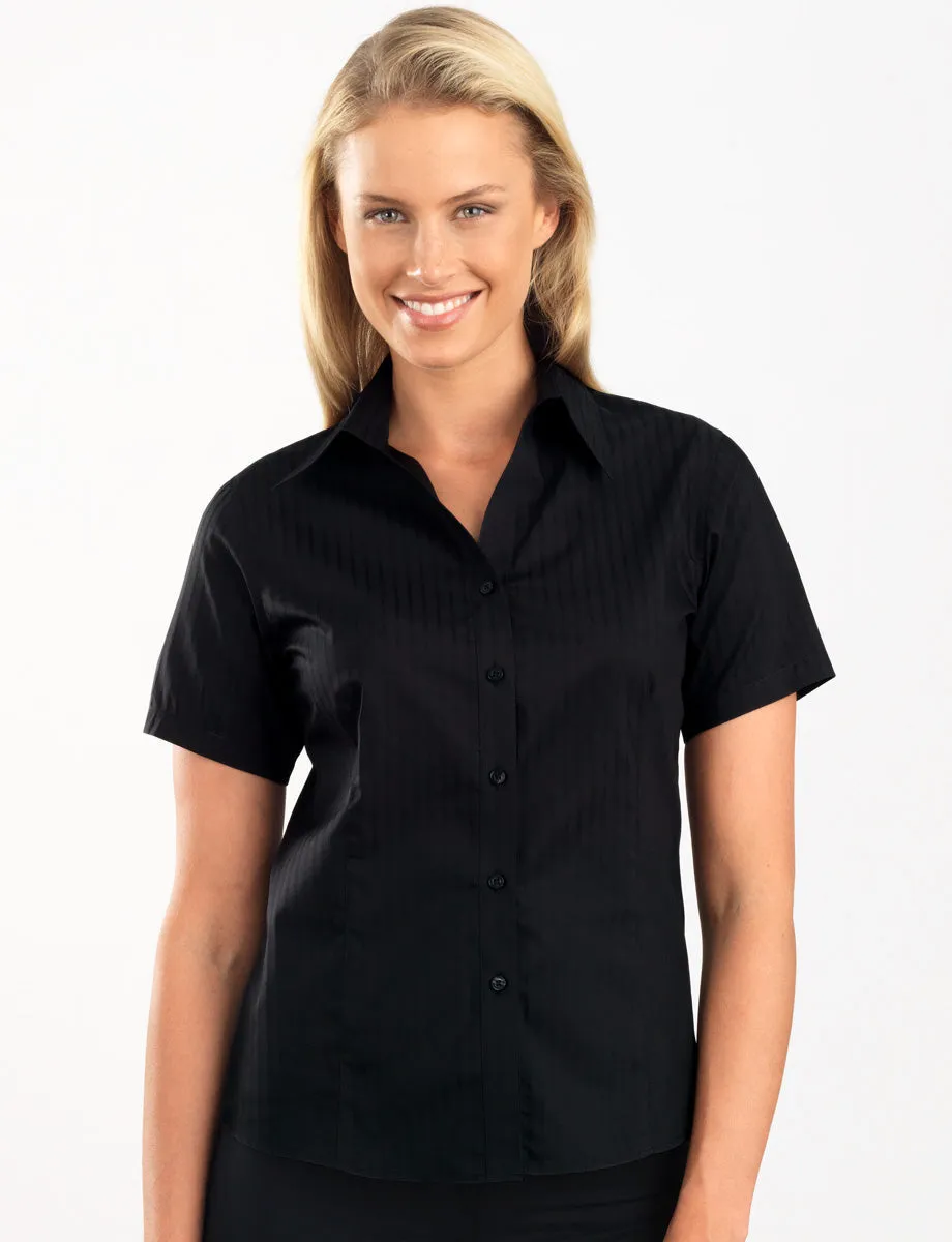 Ladies Self Stripe Blouse