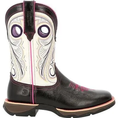 Lady Rebelâ by DurangoÂ Womens Raven Black  White Western Boot