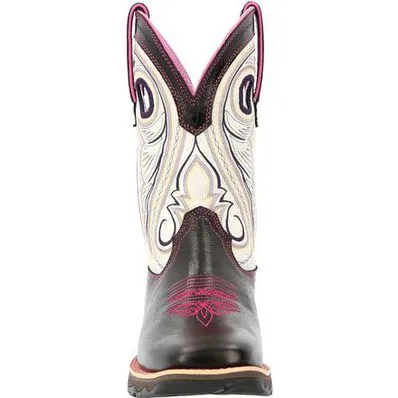 Lady Rebelâ by DurangoÂ Womens Raven Black  White Western Boot