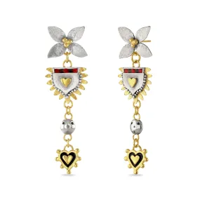 Limited Edition Totem Floris Earrings