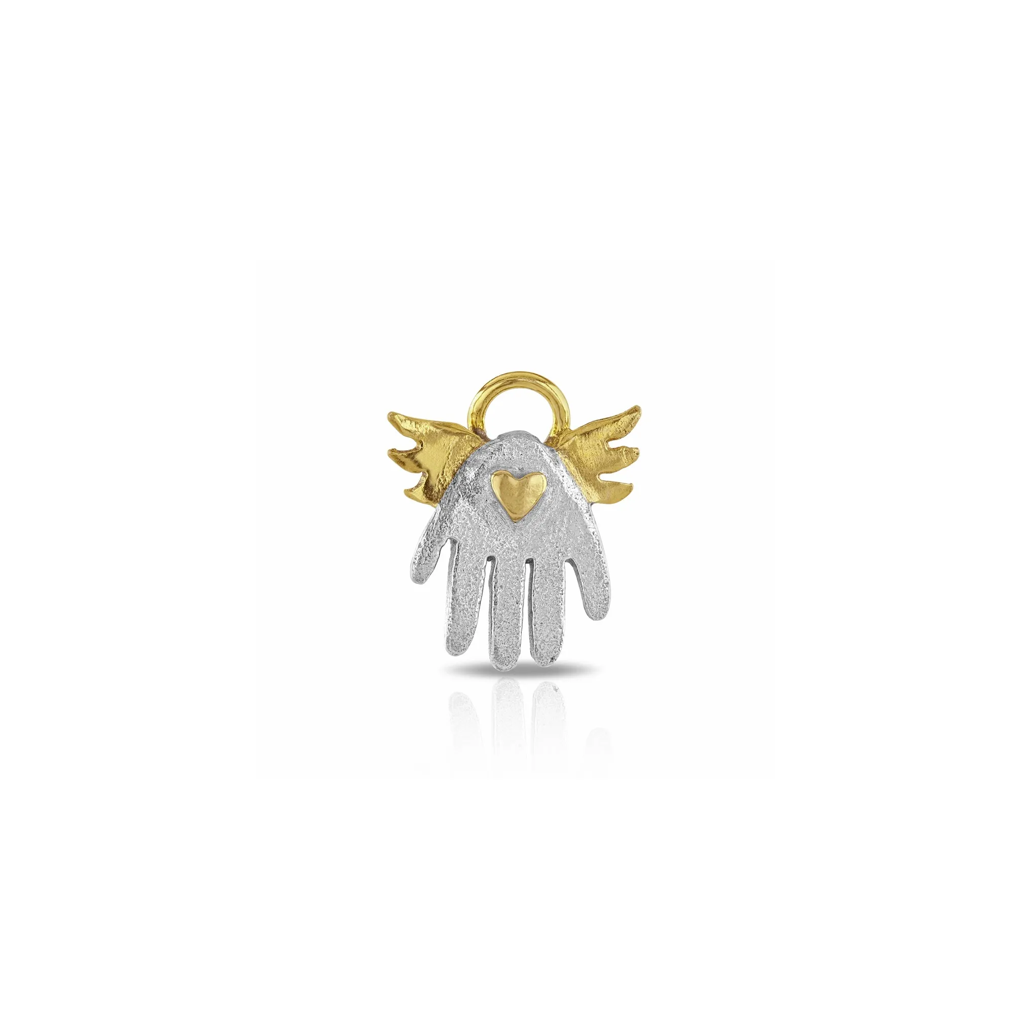 Little Winged Hand Charm