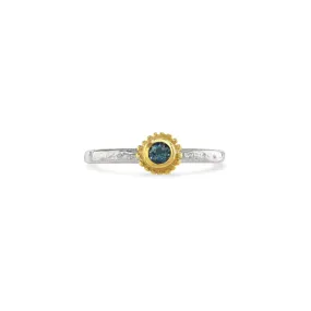 London Blue Topaz Birthstone Ring