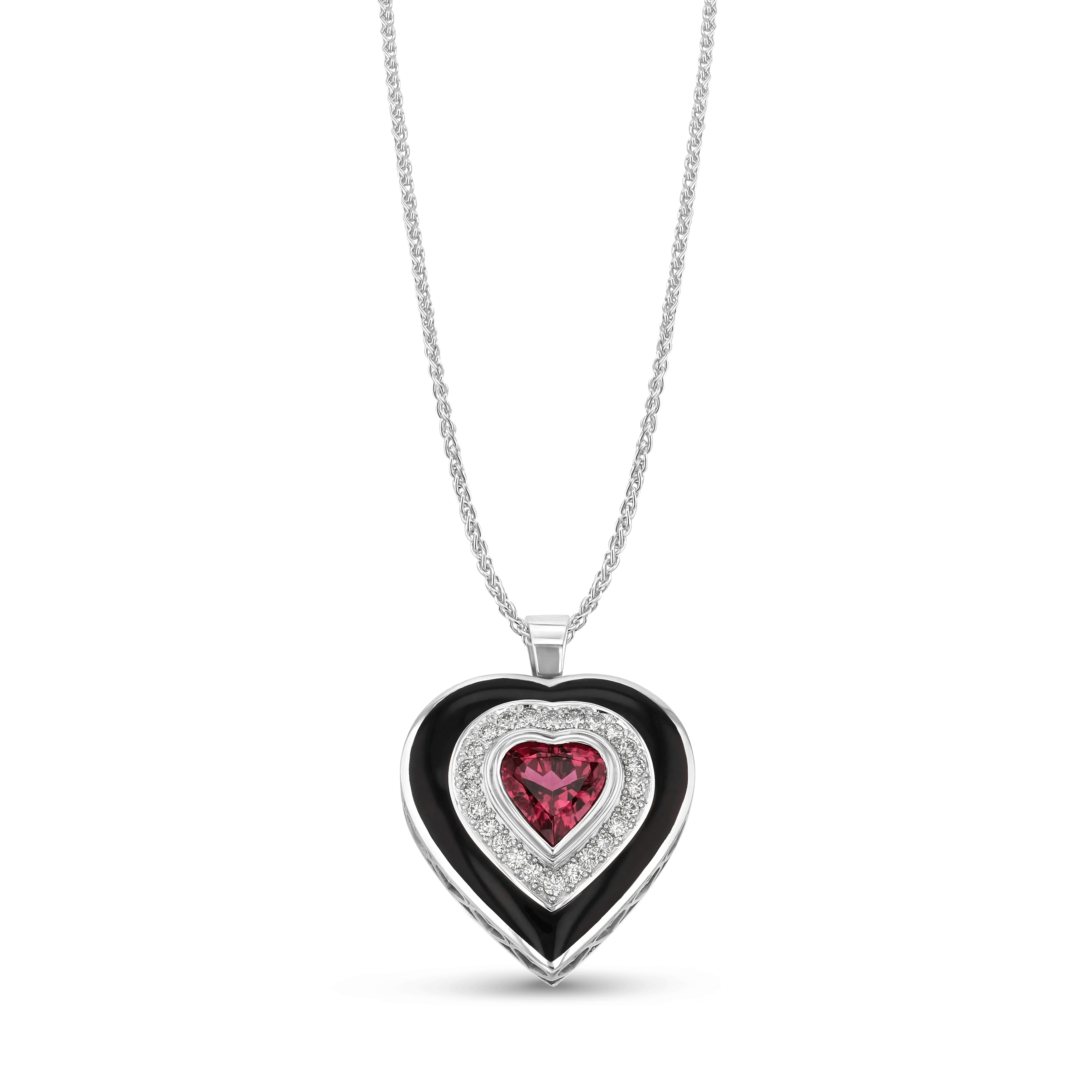 Love Is Precious Pink Tourmaline Pendant