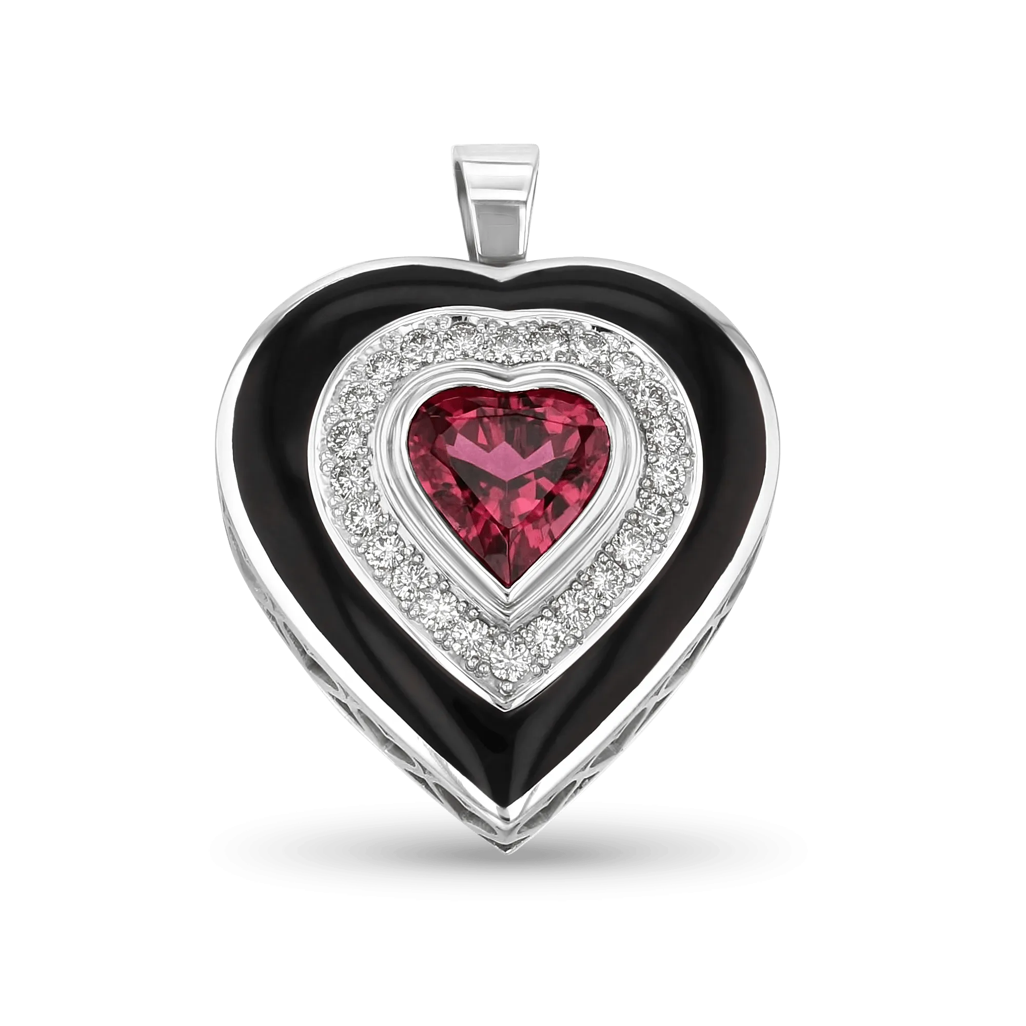 Love Is Precious Pink Tourmaline Pendant